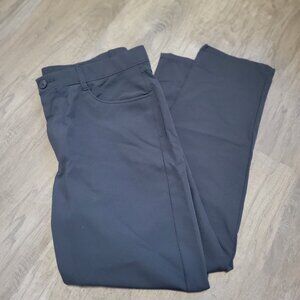 MENS CALLAWAY BLACK GOLF PANTS SIZE 36X30 LIGHTWEIGHT - GUC